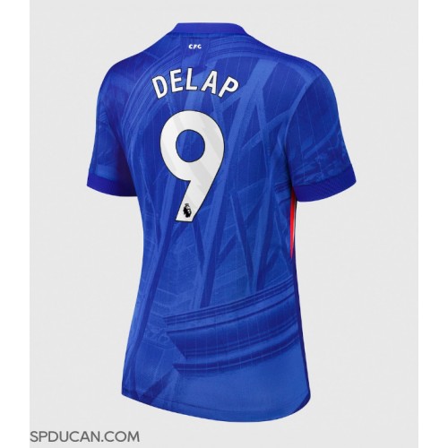 Zenski Nogometni Dres Chelsea Liam Delap #9 Domaci 2025-26 Kratak Rukav